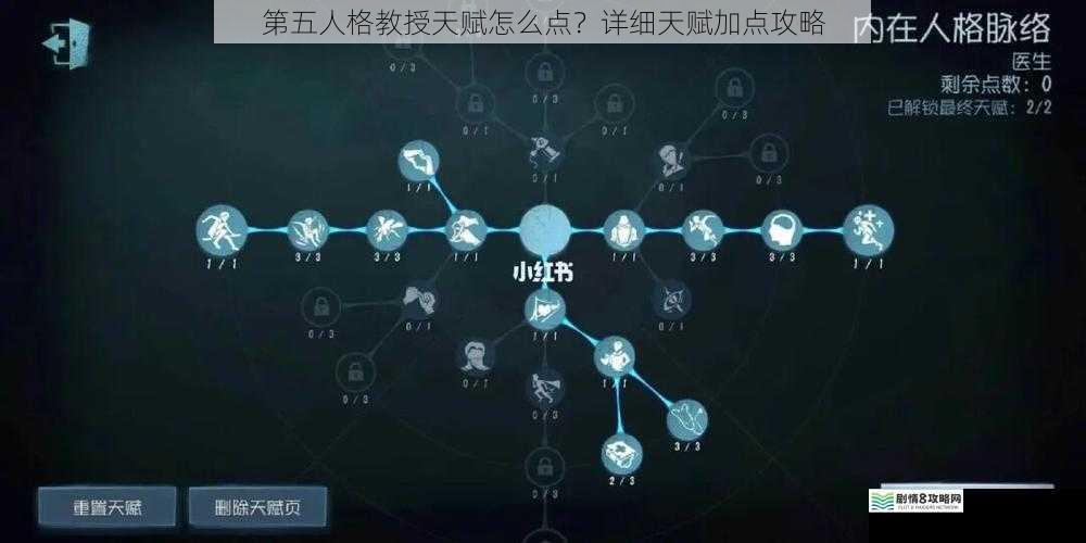 第五人格教授天赋怎么点？详细天赋加点攻略