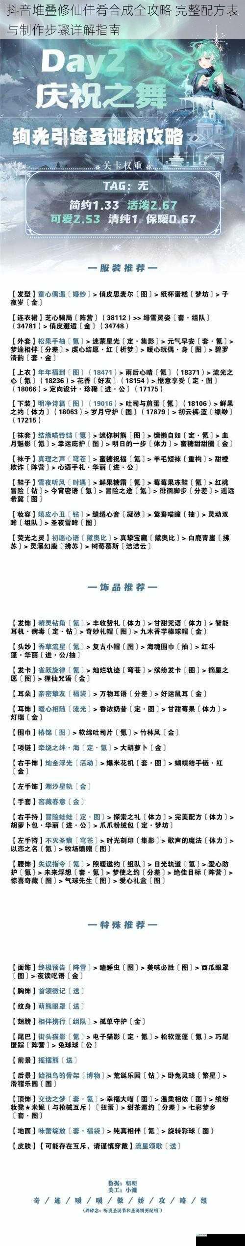 抖音堆叠修仙佳肴合成全攻略 完整配方表与制作步骤详解指南