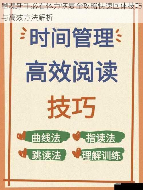 墨魂新手必看体力恢复全攻略快速回体技巧与高效方法解析