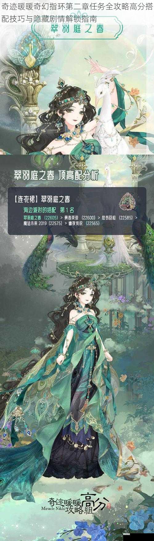 奇迹暖暖奇幻指环第二章任务全攻略高分搭配技巧与隐藏剧情解锁指南