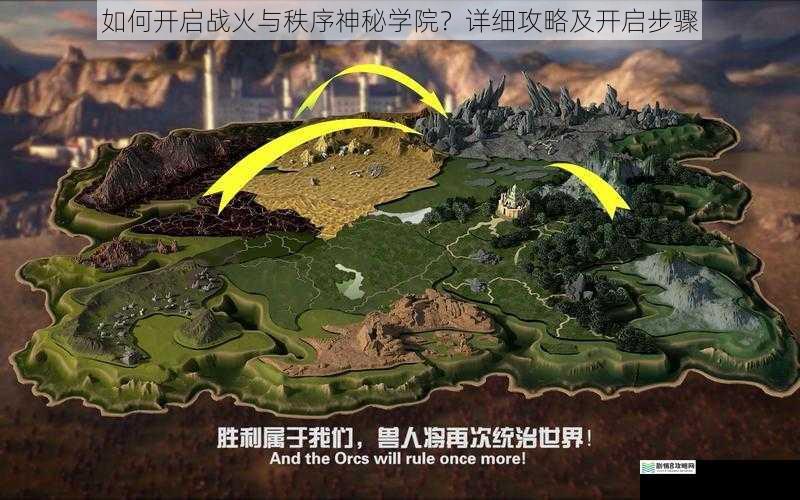 如何开启战火与秩序神秘学院？详细攻略及开启步骤