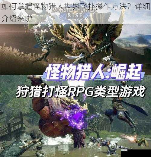 如何掌握怪物猎人世界飞扑操作方法？详细介绍来啦