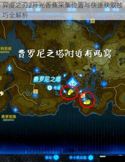异度之刃2月光香蕉采集位置与快速获取技巧全解析