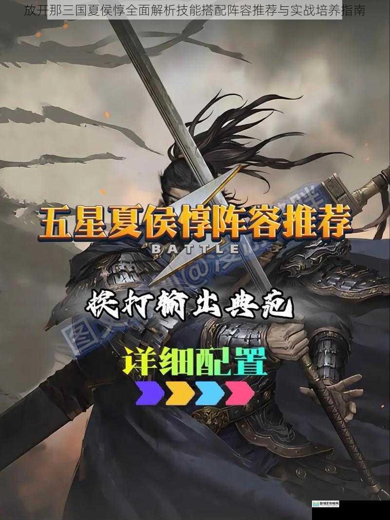 放开那三国夏侯惇全面解析技能搭配阵容推荐与实战培养指南